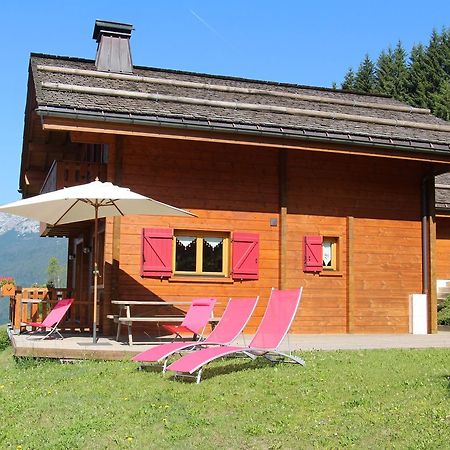 Les Chalets Du Danay Saint-Jean-de-Sixt Exterior foto