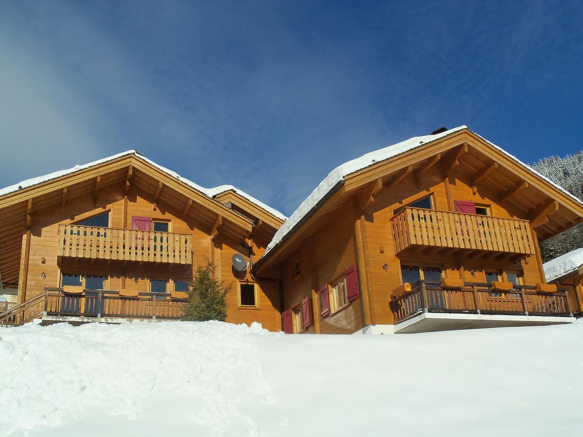 Les Chalets Du Danay Saint-Jean-de-Sixt Exterior foto