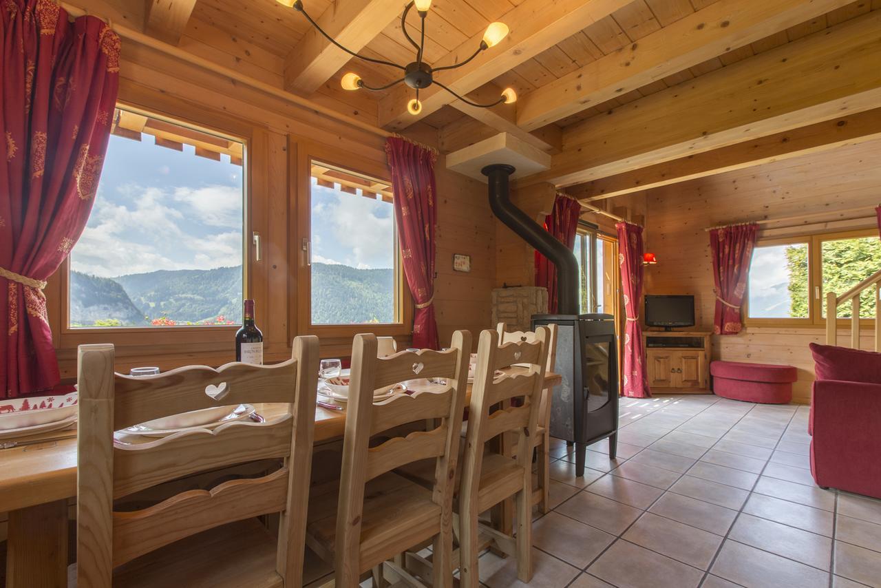 Les Chalets Du Danay Saint-Jean-de-Sixt Exterior foto