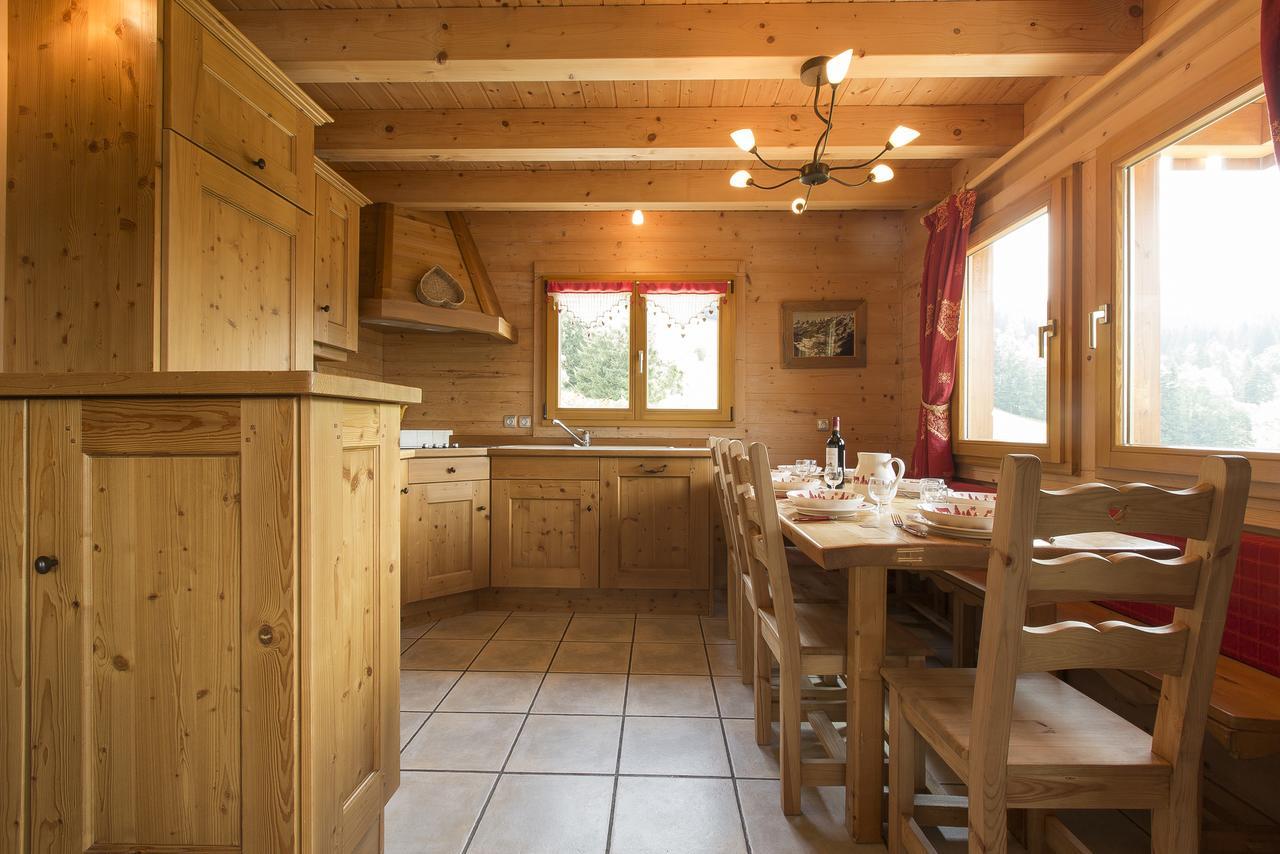 Les Chalets Du Danay Saint-Jean-de-Sixt Exterior foto