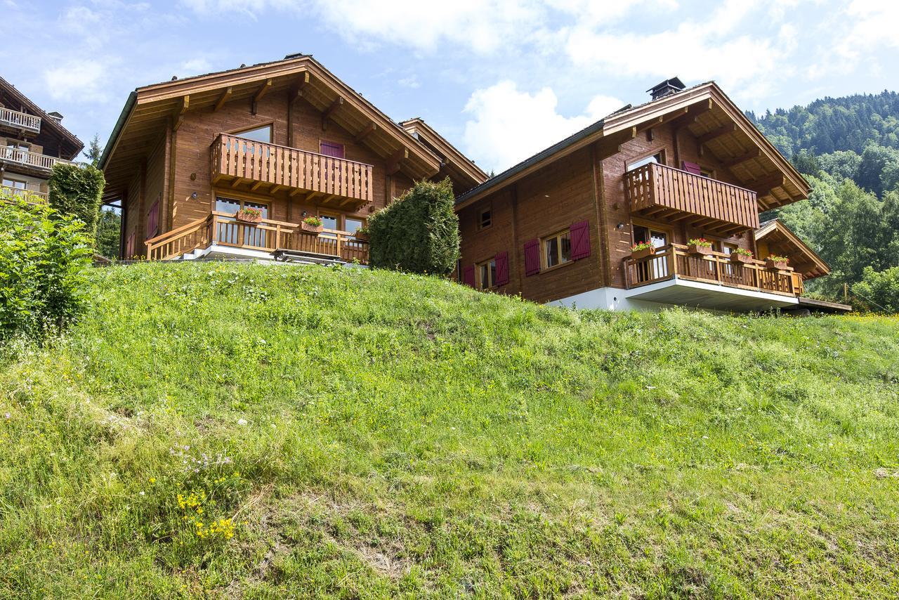 Les Chalets Du Danay Saint-Jean-de-Sixt Exterior foto