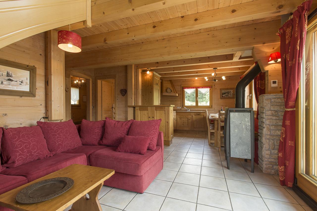 Les Chalets Du Danay Saint-Jean-de-Sixt Exterior foto
